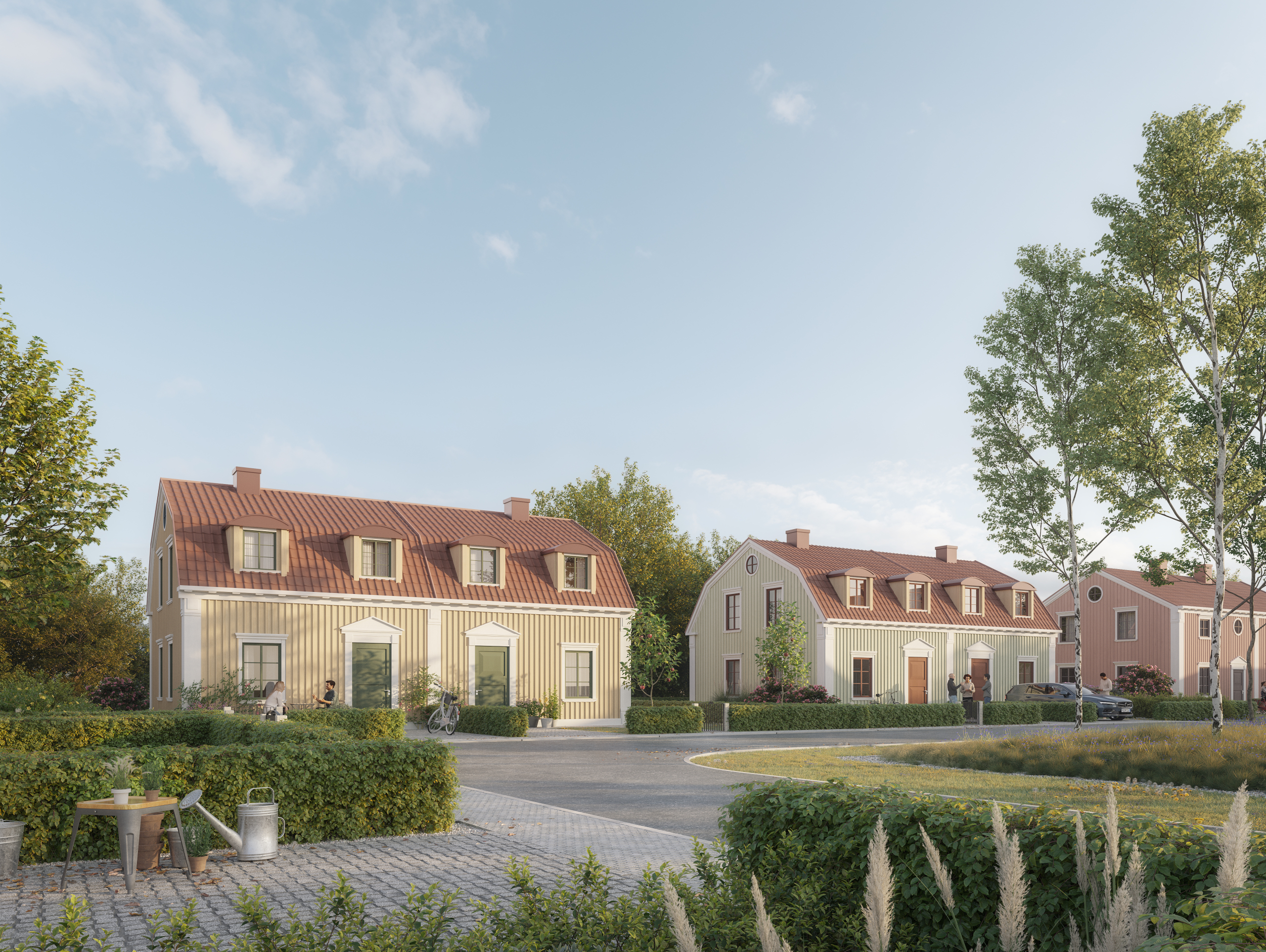 Nyproduktion radhus & kedjehus