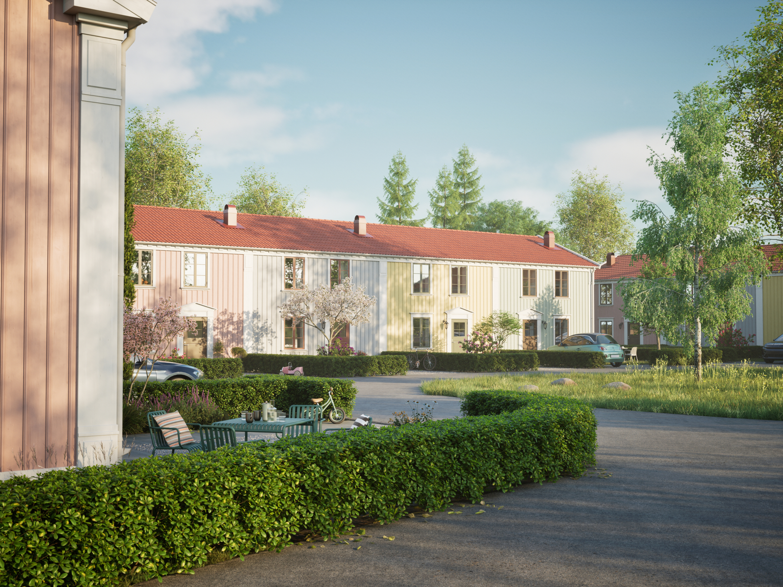 Nyproduktion radhus & kedjehus